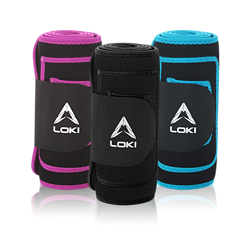 LOKI Fitness Slimmer Sweat Belt Weight Loss Neoprene Waist Trainer For Men Women