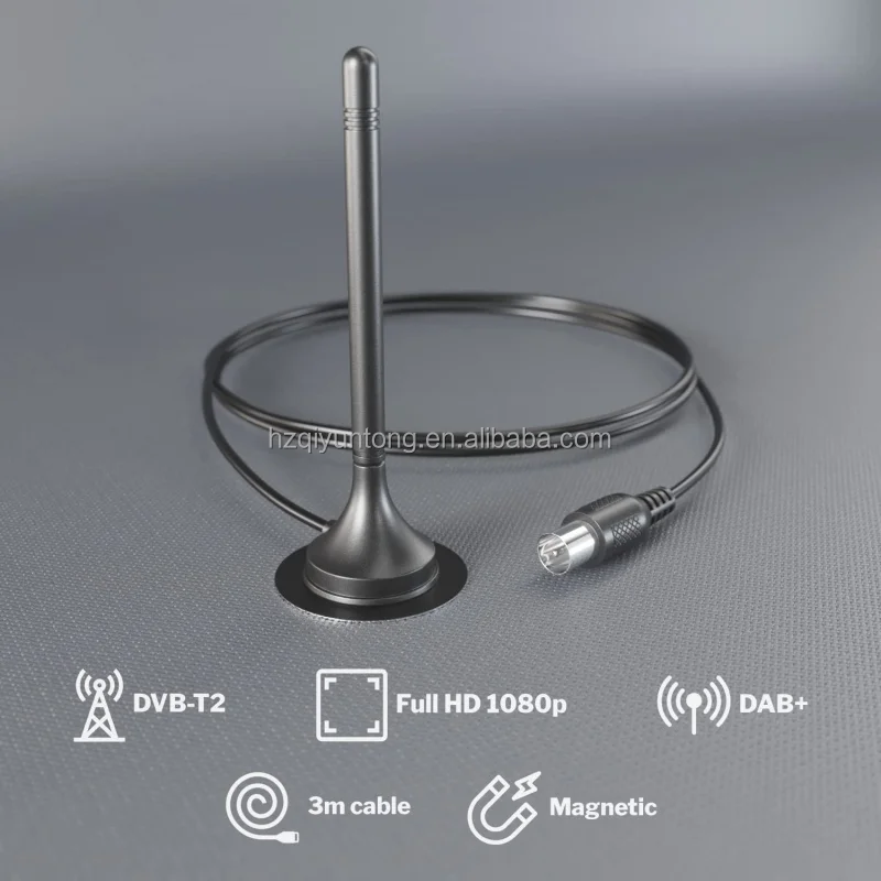 DTA-180 DVB-T TV Antenna Freeview HDTV 30DB Indoor Digital4K/1080P Antenna Aerial Booster For DVB-T Antena TV HDTV Box Cable