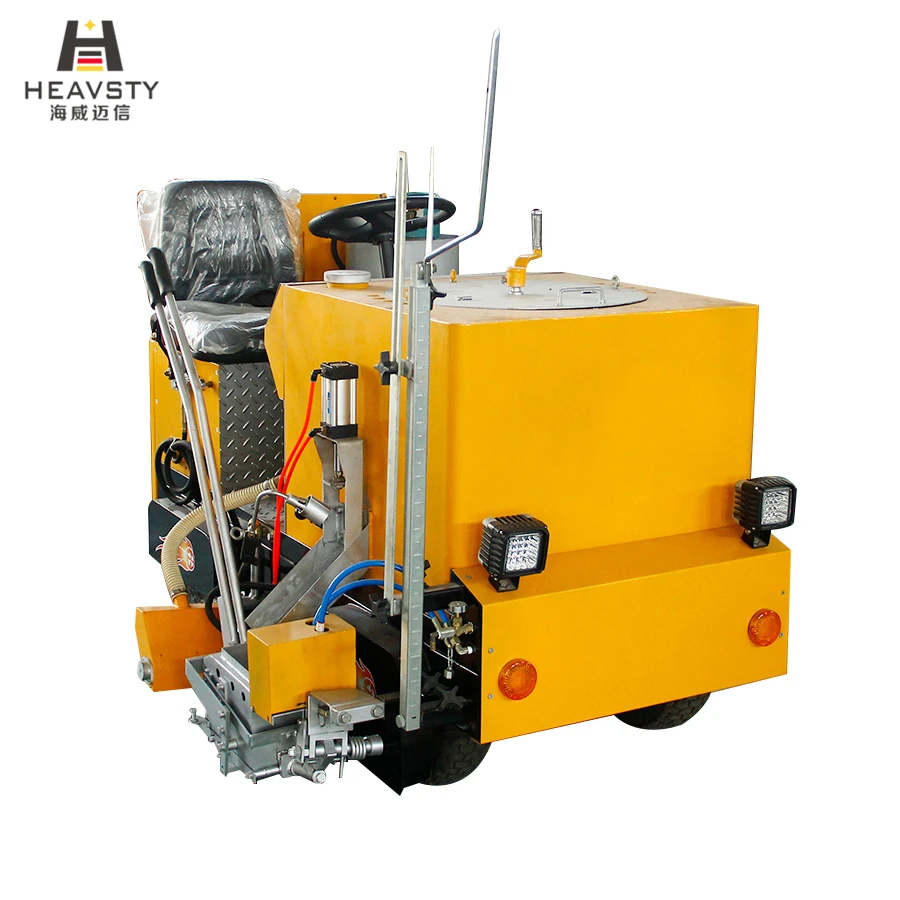 Reflective paint line highway city road driving type road marking truck pavement marking machine
