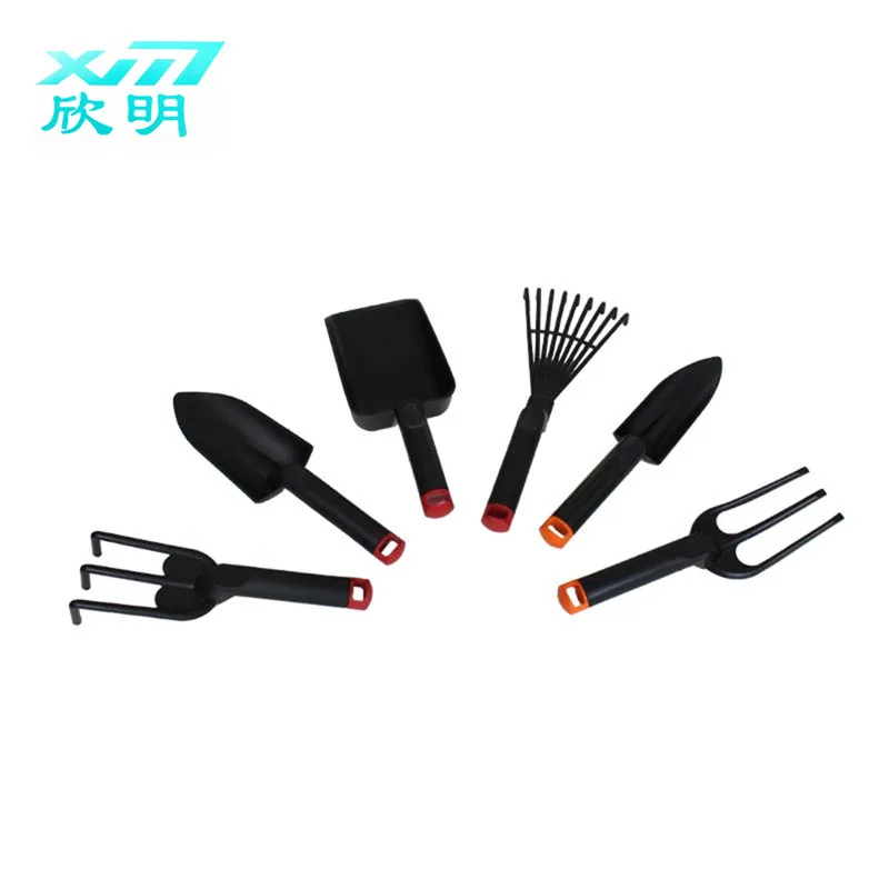 Plastic garden tools set