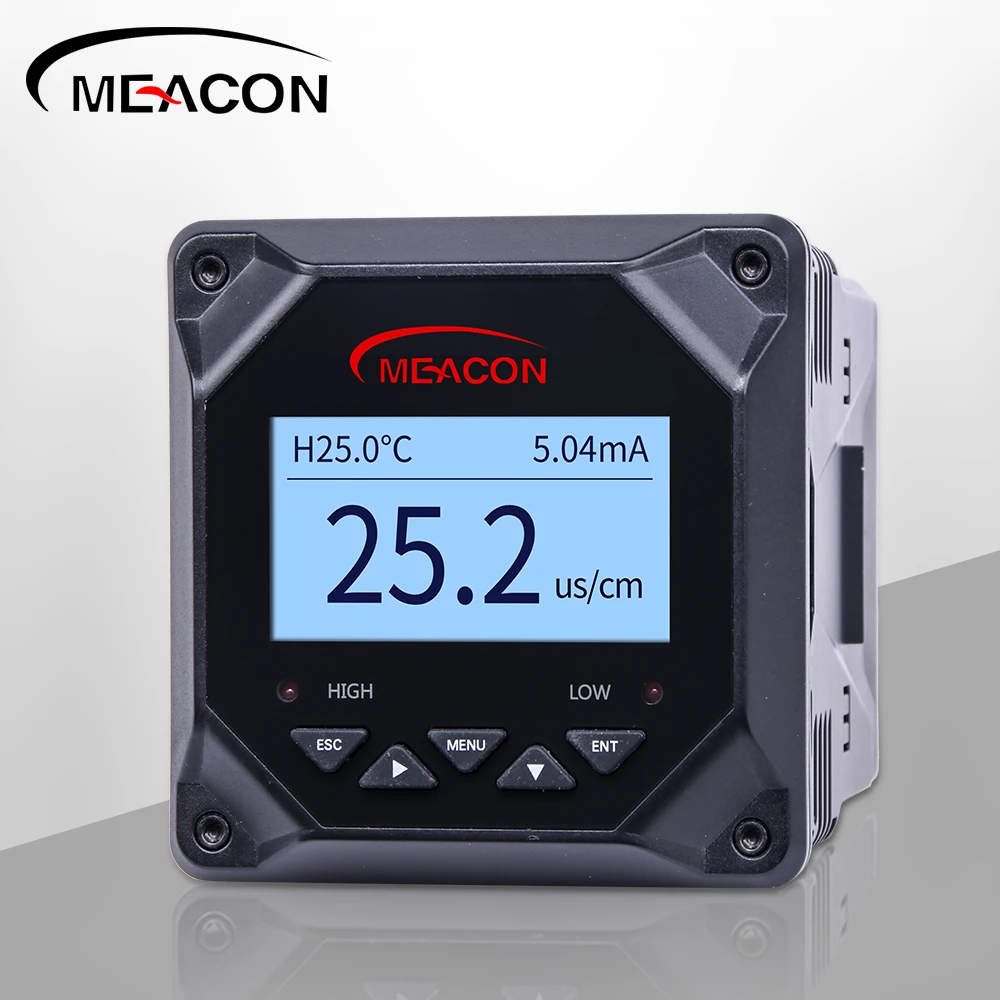 High quality ph conductivity meter controller metal sensor 4 20ma