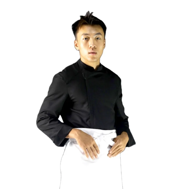 CHECKEDOUT New Restaurant & bar Long Sleeve Uniforms Comfortable Breathable Kitchen Chef Catering Uniform