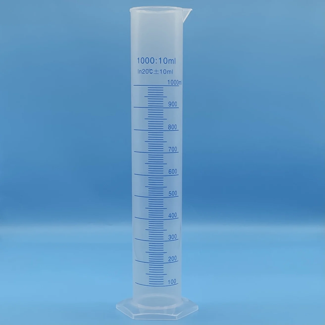 Lab Plastic Function of Measuring Cylinder High quality clear plastic measuring cup