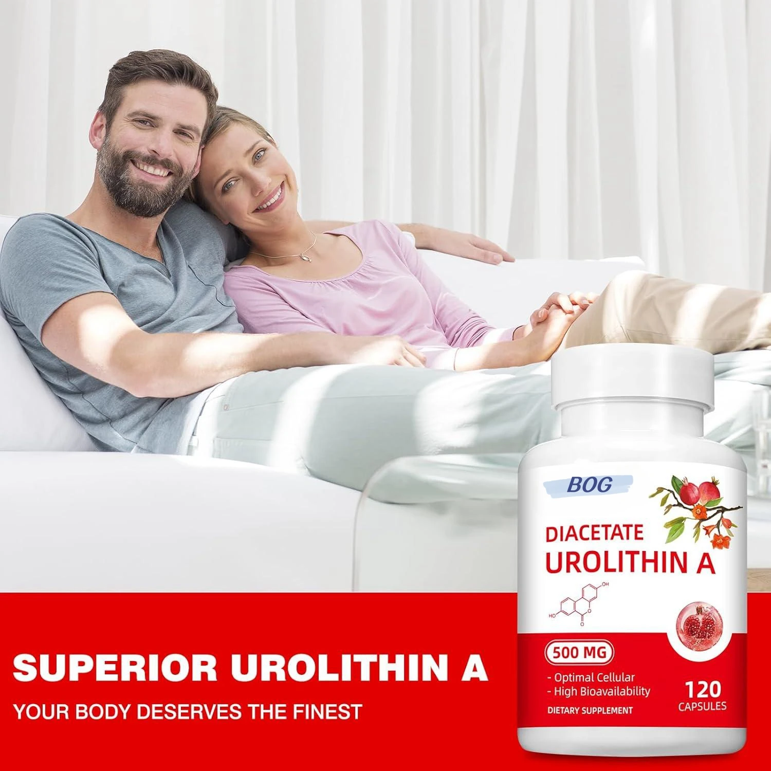 OEM&ODM Urolithin A Softgels Supplement 120 Softgels Powerful Antioxidants Healthy Aging and Mitochondrial Support Cell Repair