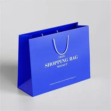 Luxury Custom Rose gold Logo Pink Gift Shopping Paper Bags with your own logo For Clothes/Jewelry