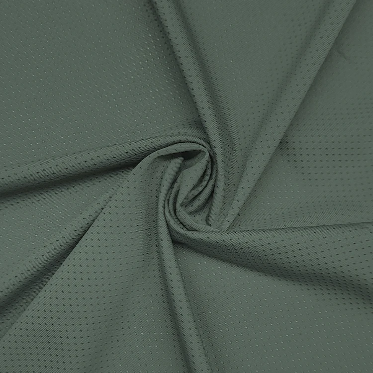 China Supplier Knit Elastic Power Net Mesh Fabric High Stretch Breathable Nylon Material for Clothing/