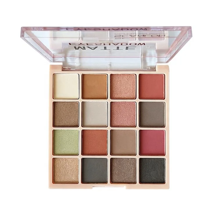 direct factory supply 16 colors custom eyeshadow palette makeup
