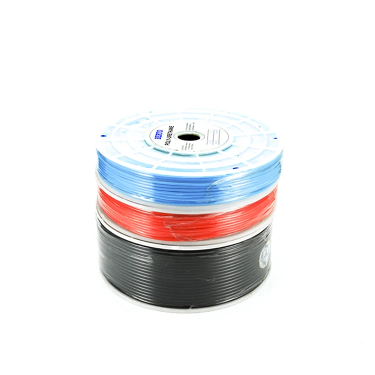 Polyurethane Hose Pu Tube Tubing Blue White Black Red Orange Clear Transparent Pu Hose Pneumatic Air Hose