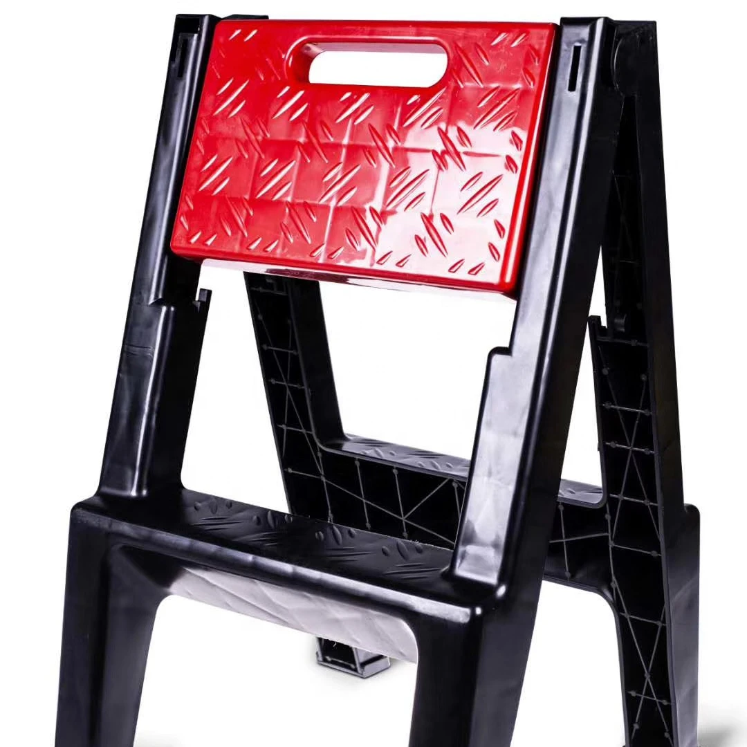 Car wash folding ladder chair high and low stool two-step ladder thickened non-slip stool auto beauty shop increased