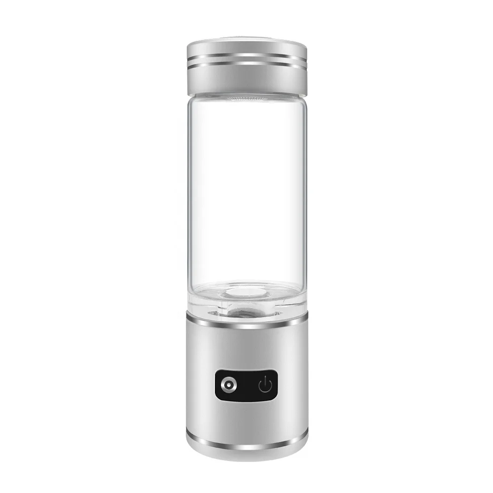 Alkaline Water Ionizer PEM Echo Go Glass Hydrogen Water Bottle Hydrogen Water Maker Rich Cup