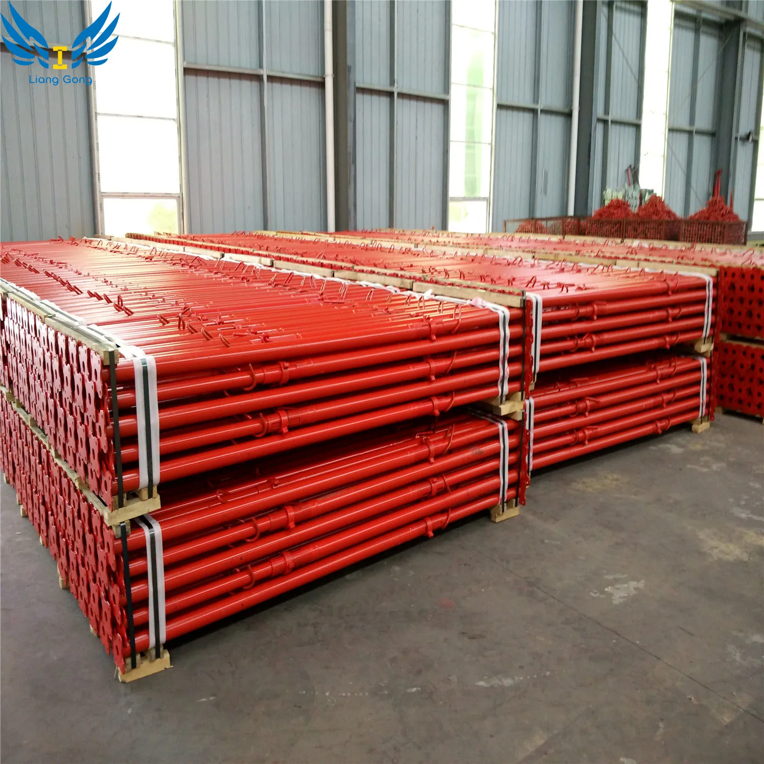 Lianggong High Quality Heavy Duty Adjustable Scaffolding Shoring Steel Prop and Tripod for Supporting