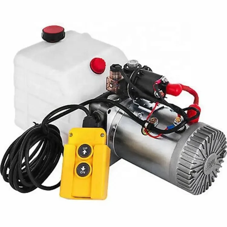 12v 24v 1.6kw 2.5kw dc motor hydraulic pump power units