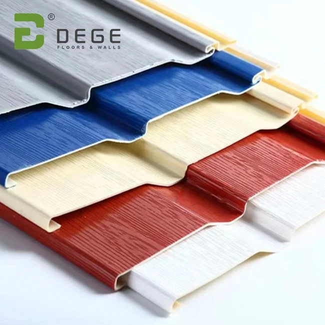 100% Waterproof Outdoor Exterior PVC Vinyl Siding Wall Panel