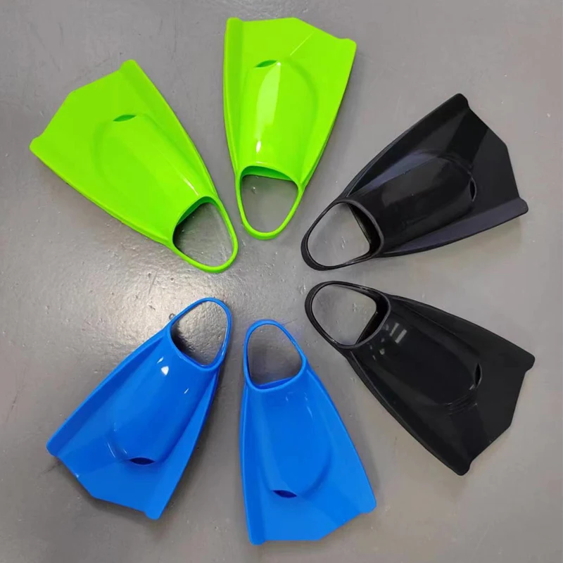 Custom swimming rubber woman silicone training snorkeling swim fins for adults