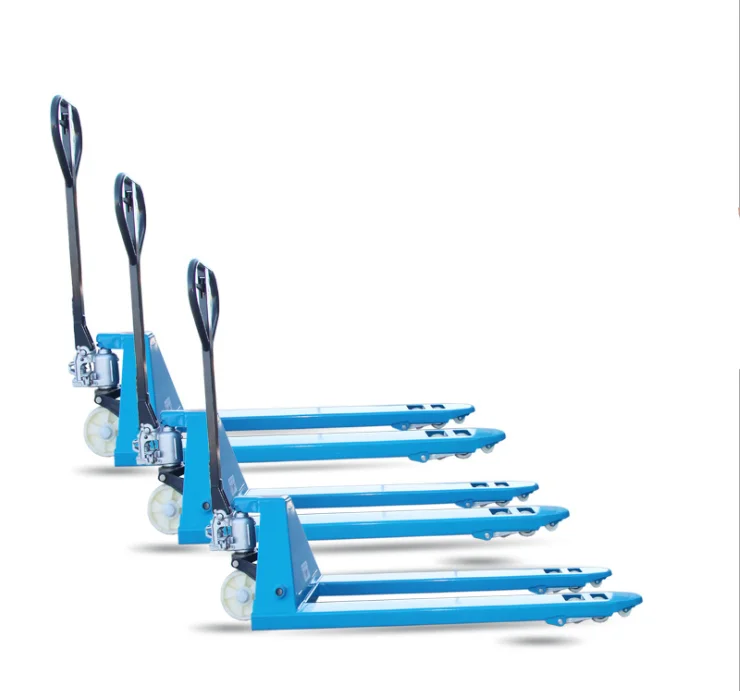 muanual pallet truck 2ton,3ton hydraulic pump integrated hand pallet truck jack with 8wheels