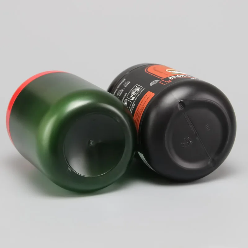 Customized Size PE Plastic Fitness Crowd Candy Capsule wholesale plastic bottle protein powder jar 32oz for Packaging Use