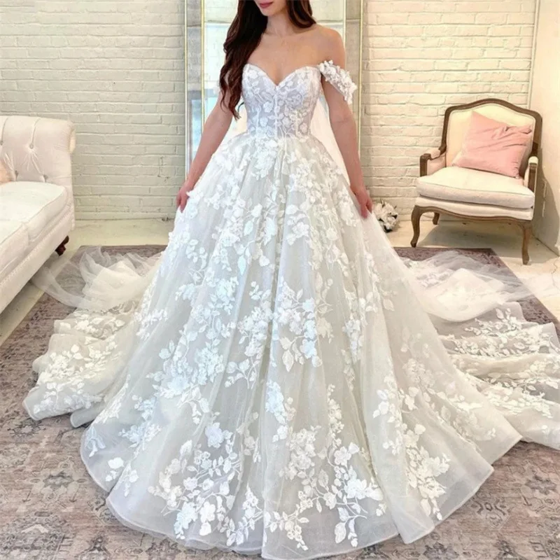 2024 New Designer Short Sleeve Wedding Gown Bride Vestido De Noiva White Lace Mermaid Wedding Dress