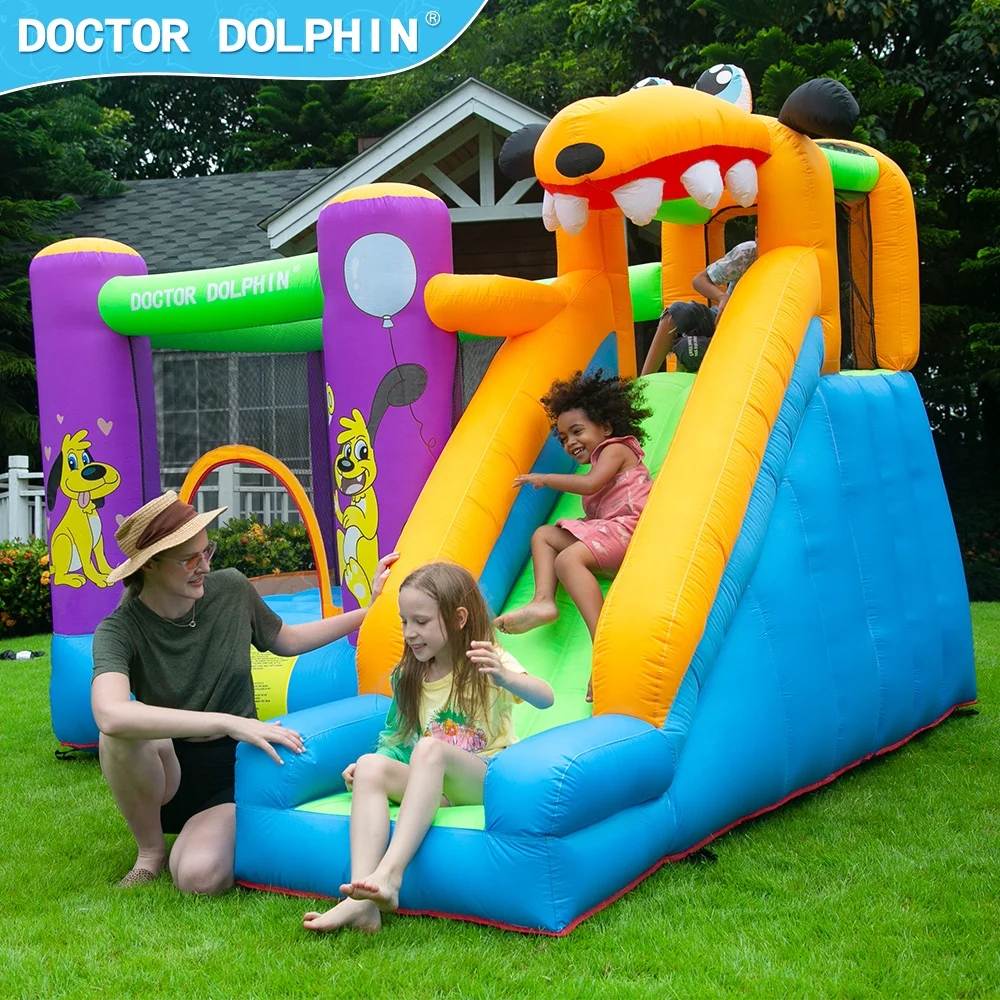 Doctor Dolphin Cheap Indoor Small Children Bouncy House Inflatable Bouncy Castle Price China Indoor Air Forbkids for Kids Party