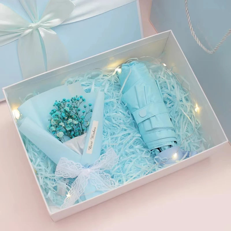 Christmas Gift Set for Mom Beautiful Vacuum Fan Umbrella Humidifier Bouquets for Weddings and Easter Occasions