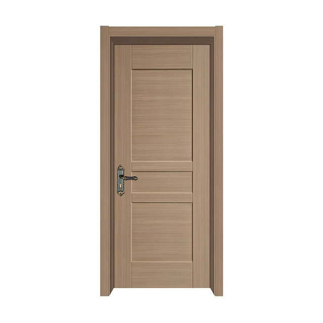 Cheap price WPC/UPVC/ABS waterproof interior door with glass are hot selling in The Midele East China supplier