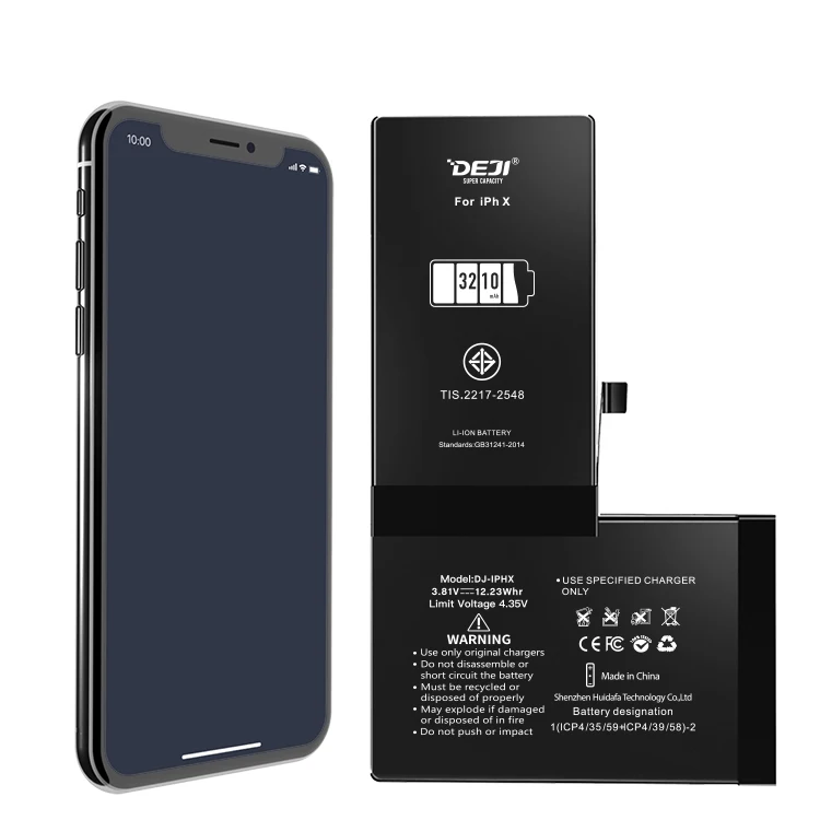 Китайский литиевый аккумулятор DEJI 3210 мАч для мобильного телефона iPhone