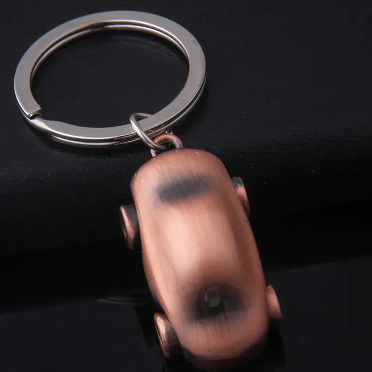 Car colorful metal keychain