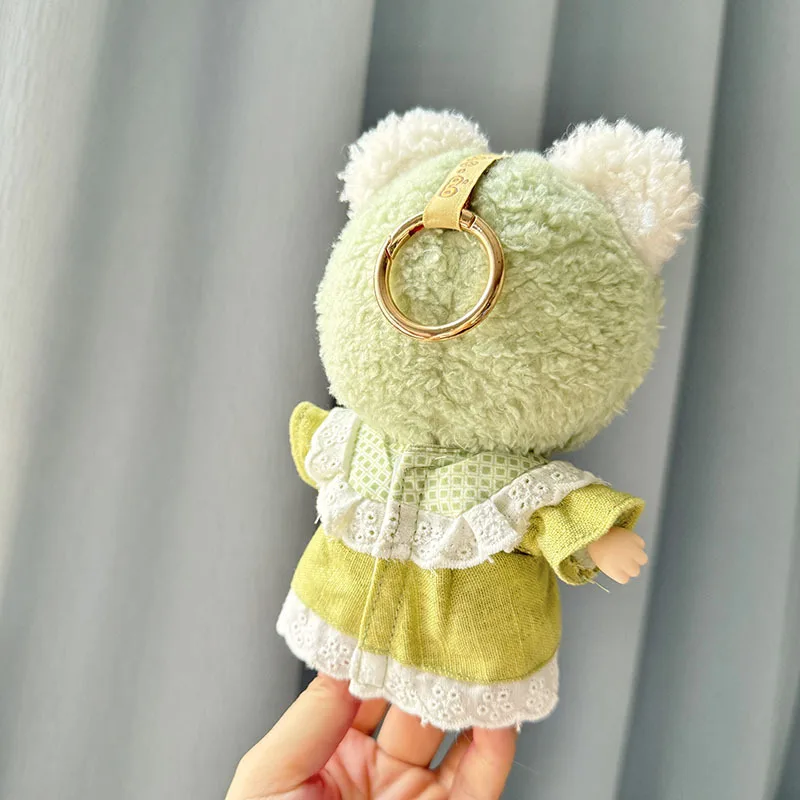 Only clothing Wholesale Bao ao Hug Series Plush Blind Box Hug Doll Clothes Light Green Spring Cake Set