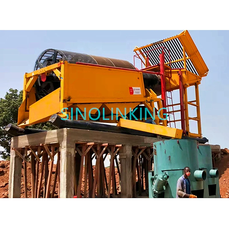 Customization Alluvial Gold Mining Equipment Gold and Diamond Processing Plant