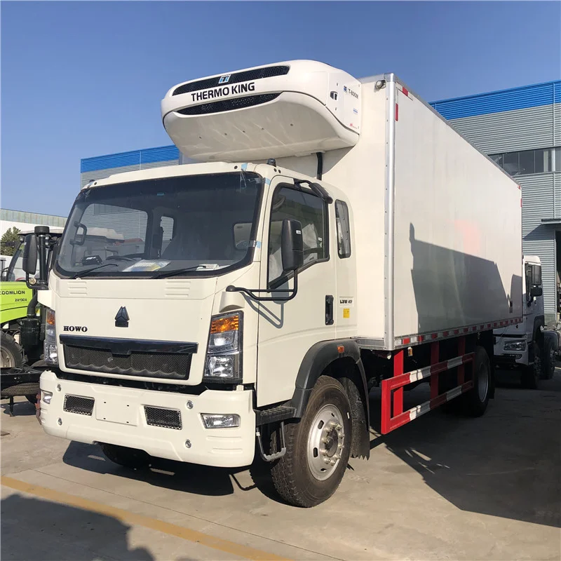 Hot sale SINOTRUK HOWO brand new 2 -12ton mini refrigerated truck small truck refrigeration unit for sale low price