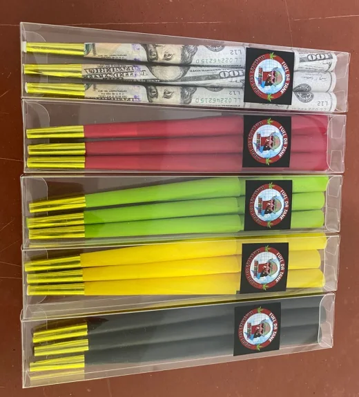 OEM Logo Fashion Black hemp Rolling Cones