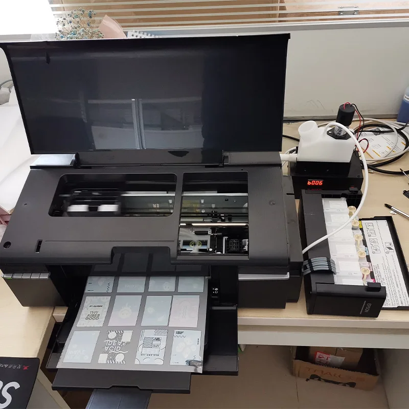 Недорогой цифровой принтер A4 Dtf Impresora L8050 с преобразованной системой чернил для 2024 идей малого бизнеса