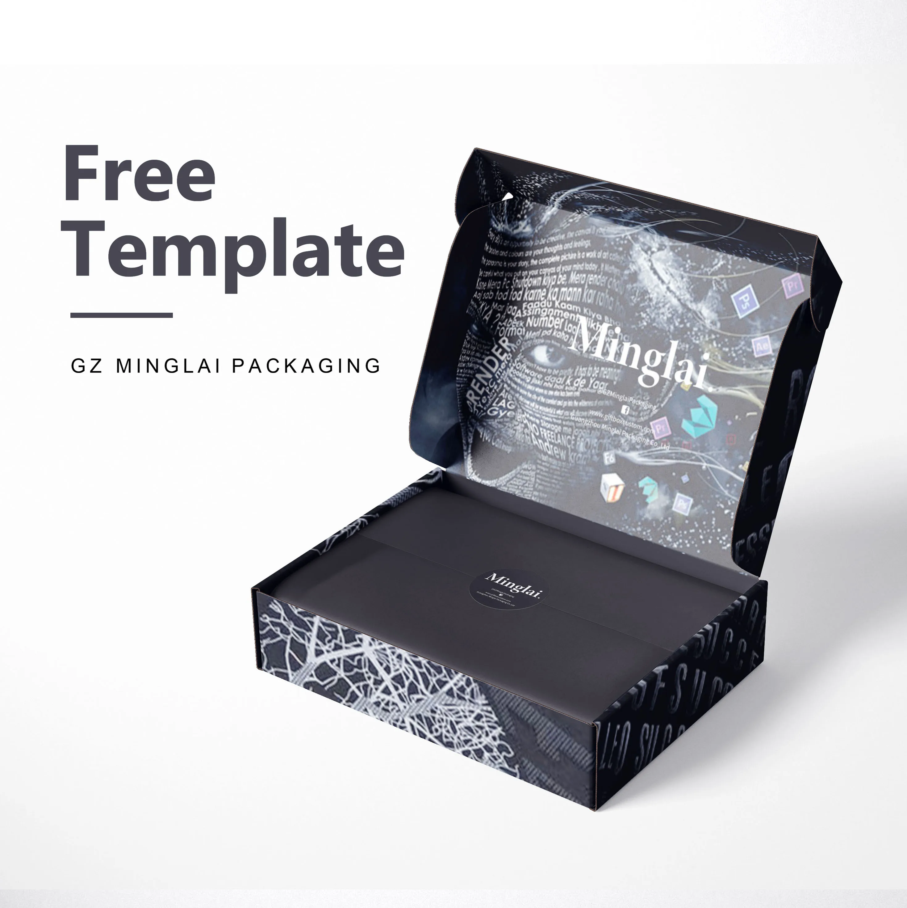 3 слоя белого гофрированного картона, движущиеся коробки для отправки, легко разорвать линию, упаковка, доставка, картонная коробка с самоклеющейся лентой