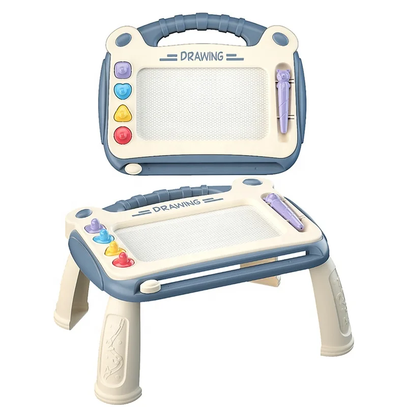 
2021 New Educational Kids plastic magic writing board toy erasable magnetic drawing board for baby interactive toys 