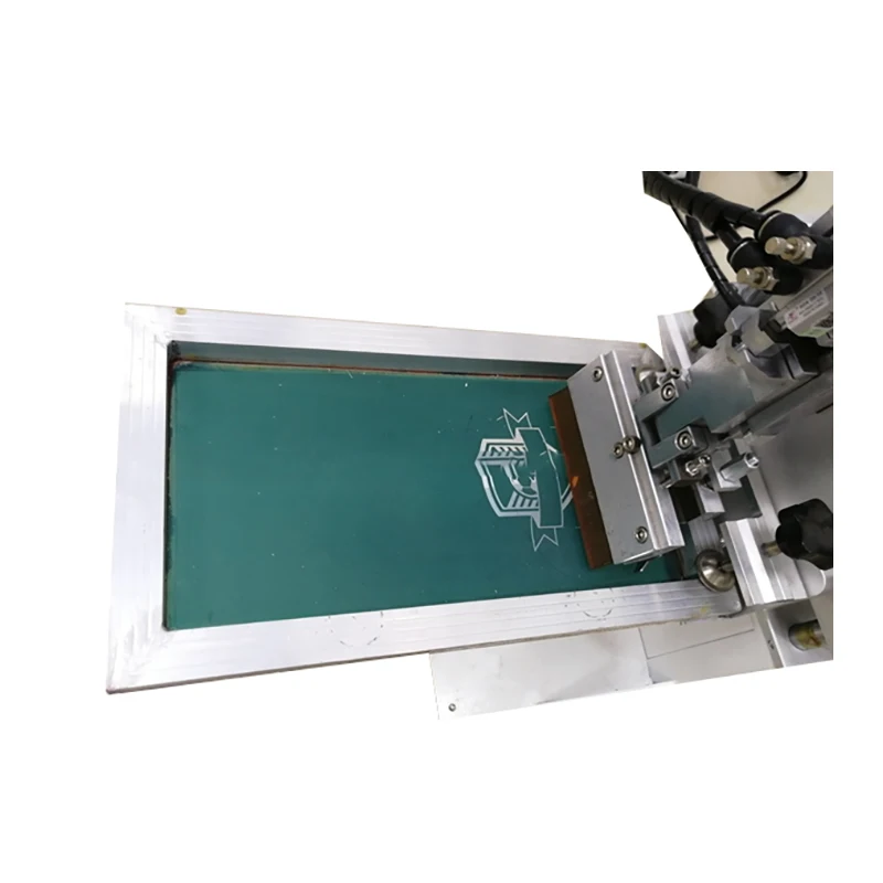 ECO High precision screen printing machine Semi-auto mini desktop small size shoes insole silk screen printer printing machine