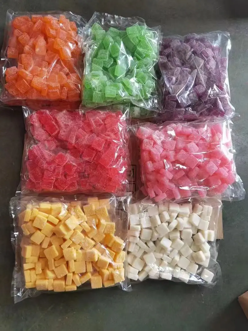 Multi Style Package Sweet and Sour Fruit Fudge Jelly Fruit Candy Mango Chewy Candy Mango Soft Jelly Candy