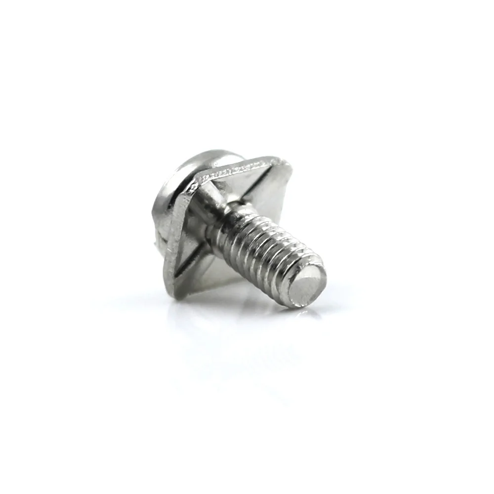 Stainless Steel, Carbon Steel Pan Head Combination SEMS Screw with Square Washer