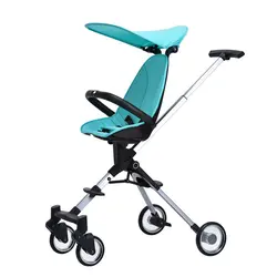 Best selling high landscape walking baby stroller artifact folding small size lightweight aluminum alloy stroller