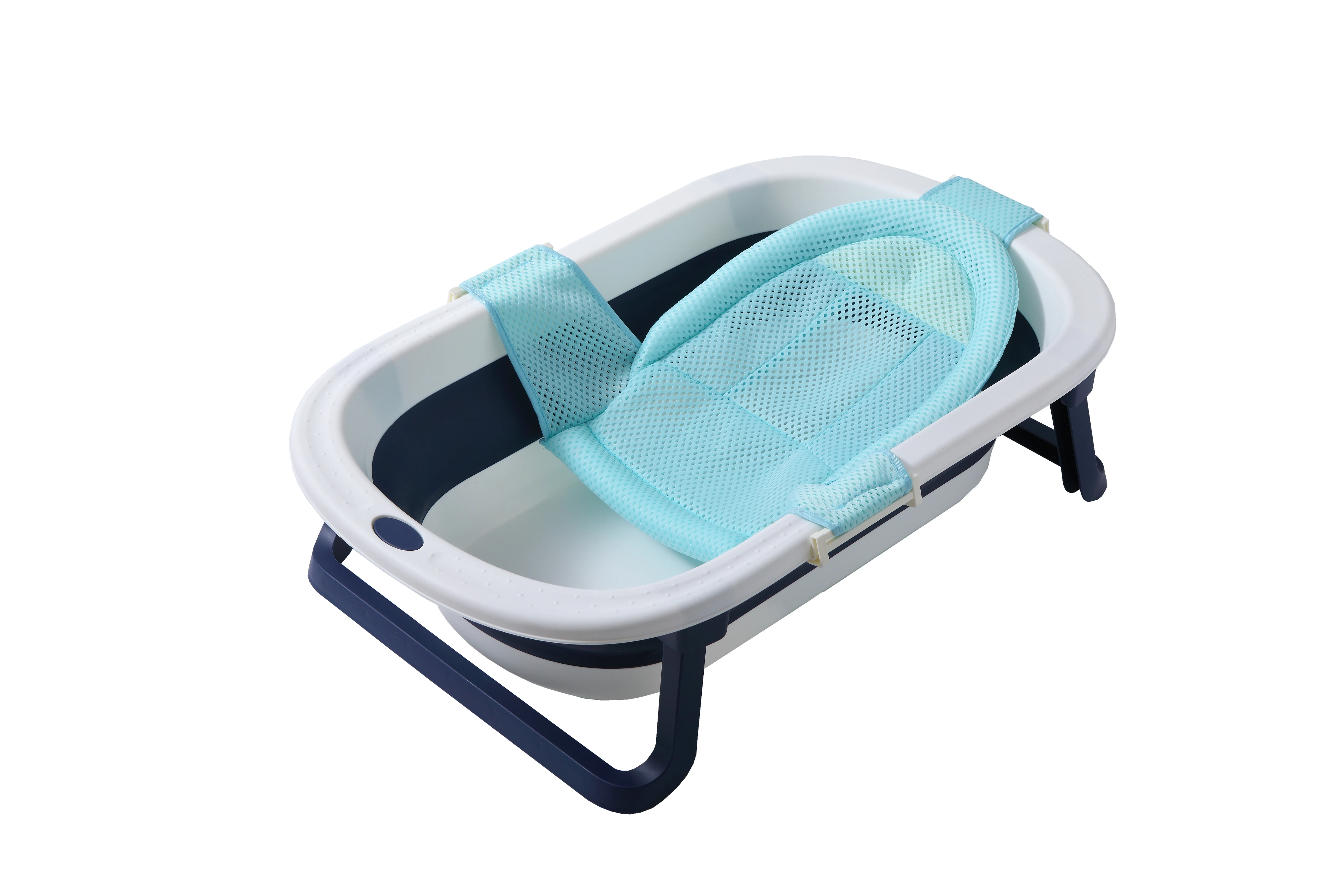 
Baby cheap plastic foldable folding battub portable bathtub with bath net 