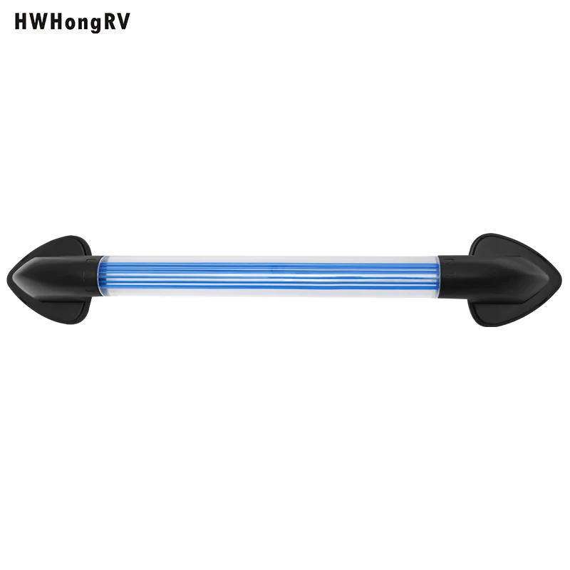 LED Lighted Grab Handle Illuminated Safety Grab Bar with 12V/24V LED Lighting for Campervan Yacht Boat RV Motorhome Staircase