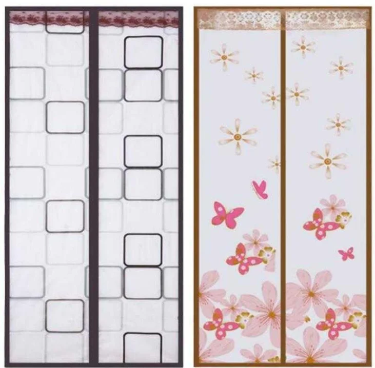 magnetic screen door with long magnets