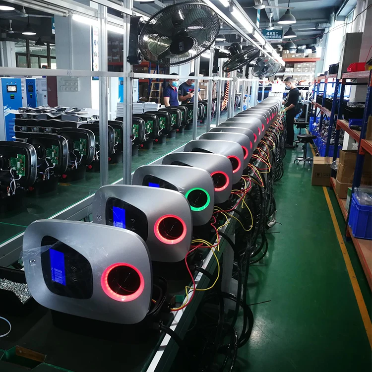 Wall-Mounted Charging Stations Wallbox 7Kw Type 2 Ocpp Ev Charger Electric Vehicle Charging Station With Ce