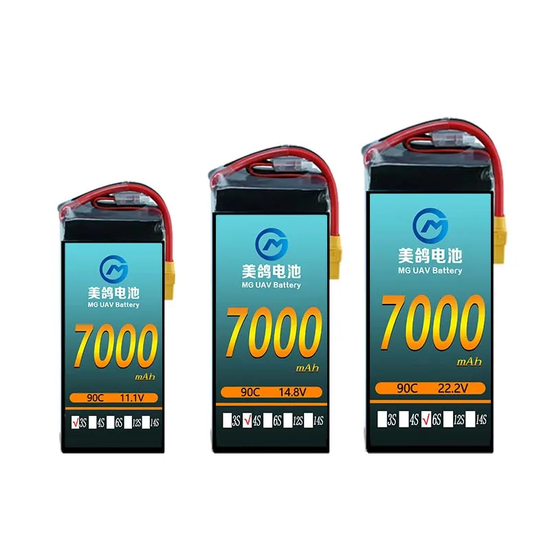 Заводская OEM 7000 мАч литий-ионная аккумуляторная батарея 90C 3S Сменные литиевые батареи для FPV батареи