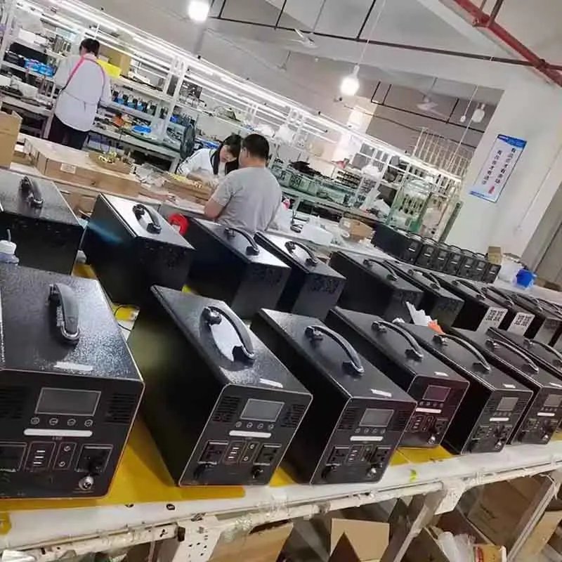 High-Power Emergency Energy Storage Lifepo4 1000Wh 1Kw 2Kw Solar Power Station Off Grid Safety 1000W Portable Solar Generator