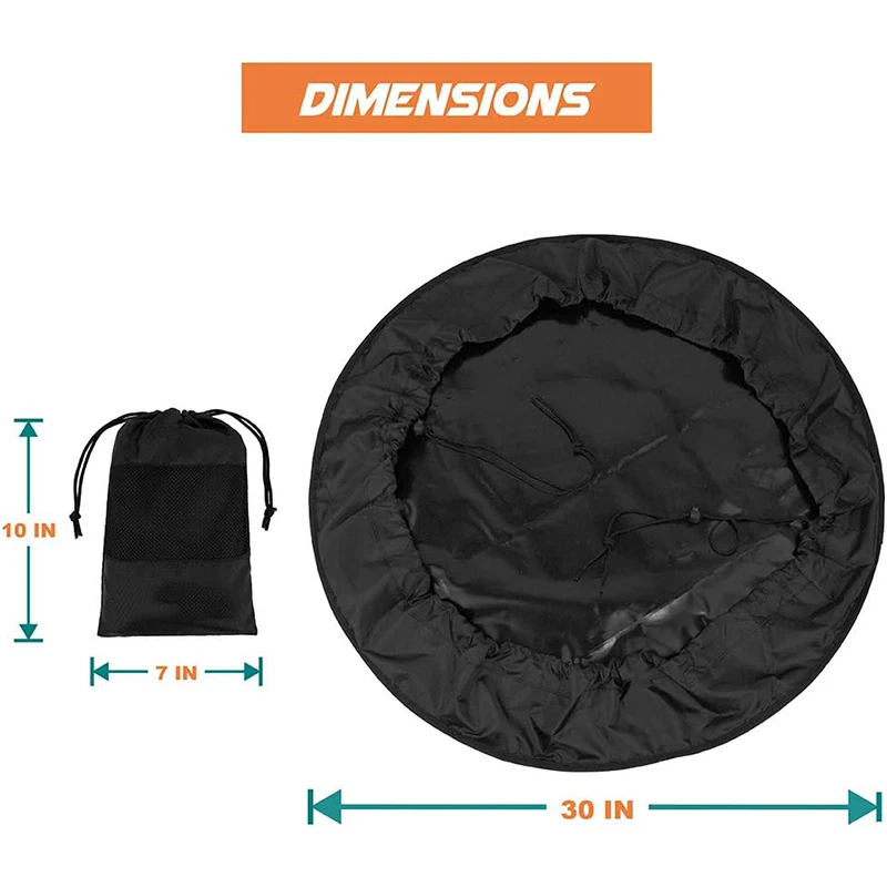 Waterproof Surf Change Mats Carrying Diving Suit Surfing Kayakers Drawstring Wetsuit Change Mat Dry Surf Bags