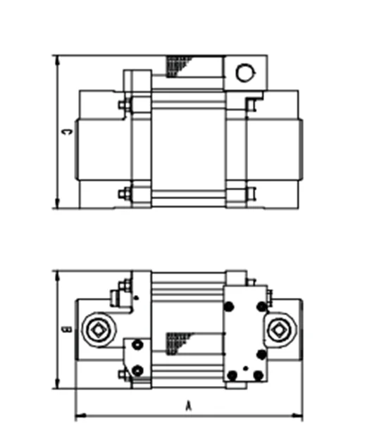 Good quality USUN  Model: SD35  38:1 Pressure ratio 200-350 Bar Maximator replacement  high pressure Air driven Oil pressure tra