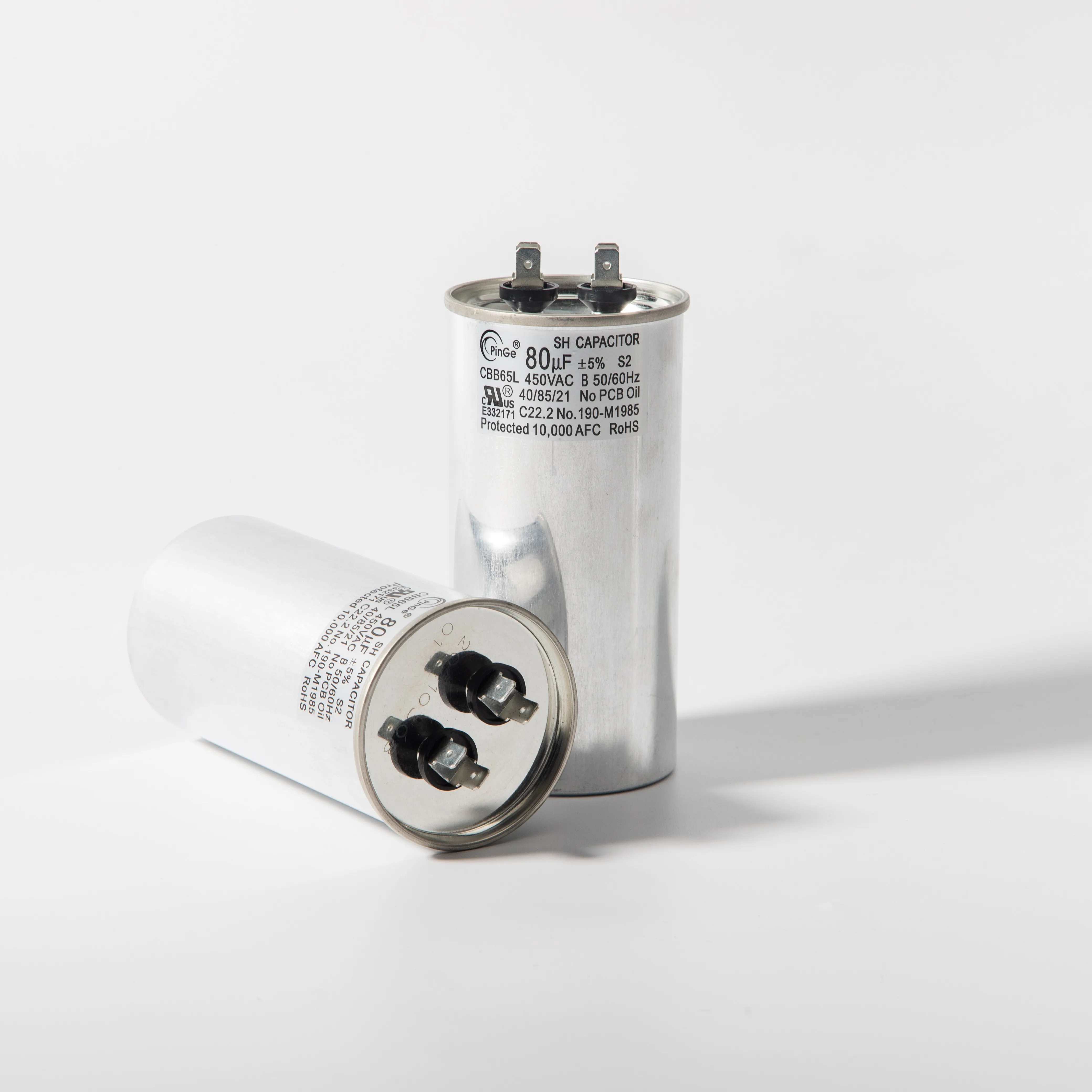 Universal Capacitors CBB65 60uF Single Run Capacitor for Air Parts Condensador