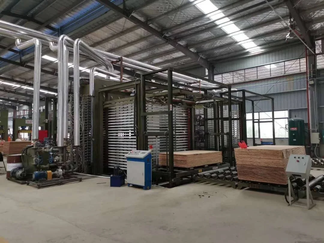 hydraulic hot press plywood machine for door