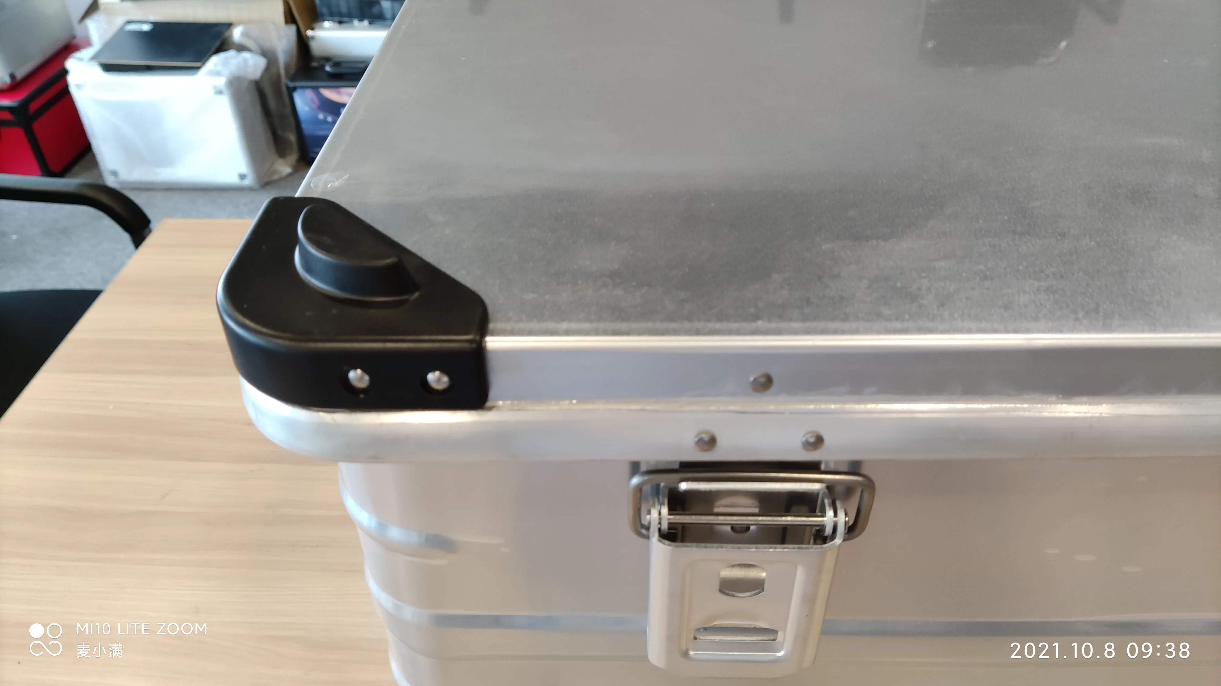 OEM Silver Aluminum Storage Small Aluminum Transportation Box with custom size