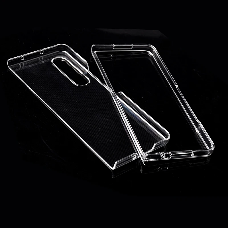 Phone case for samsung galaxy z fold 3 protector clear transparent case cover z fold3 case