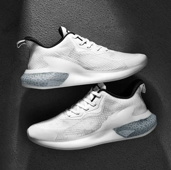 Мужская обувь, летняя дышащая спортивная обувь, мужские трендовые Новые повседневные амортизирующие кроссовки для бега